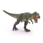 T-Rex courant vert Papo en PVC, Collection Dinosaures, jouet éducatif idéal pour enfants et collectionneurs