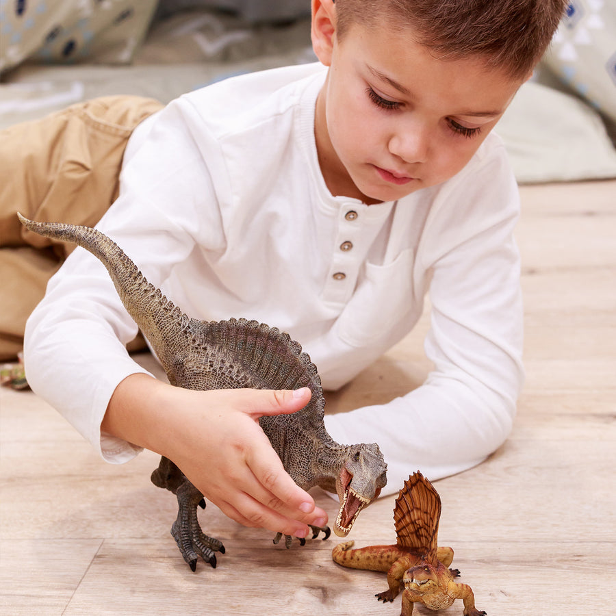 Spinosaure Papo en PVC, Collection Dinosaures, jouet éducatif idéal pour enfants et collectionneurs