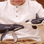 Figurine Orque Papo en PVC, Collection animaux marins, jouet éducatif idéal pour enfants et collectionneurs
