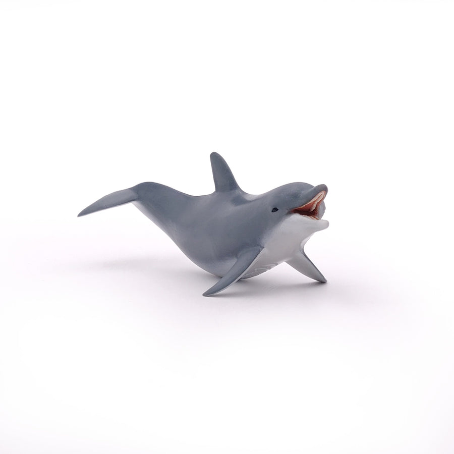 Dauphin jouant Papo en PVC, Collection animaux marins, jouet éducatif idéal pour enfants et collectionneurs