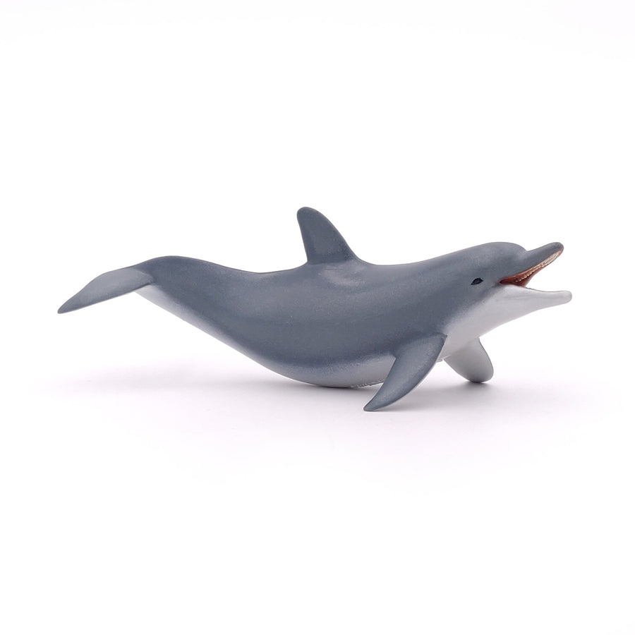 Dauphin jouant Papo en PVC, Collection animaux marins, jouet éducatif idéal pour enfants et collectionneurs