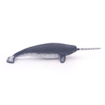 Figurine Narval Papo en PVC, Collection animaux marins, jouet éducatif idéal pour enfants et collectionneurs