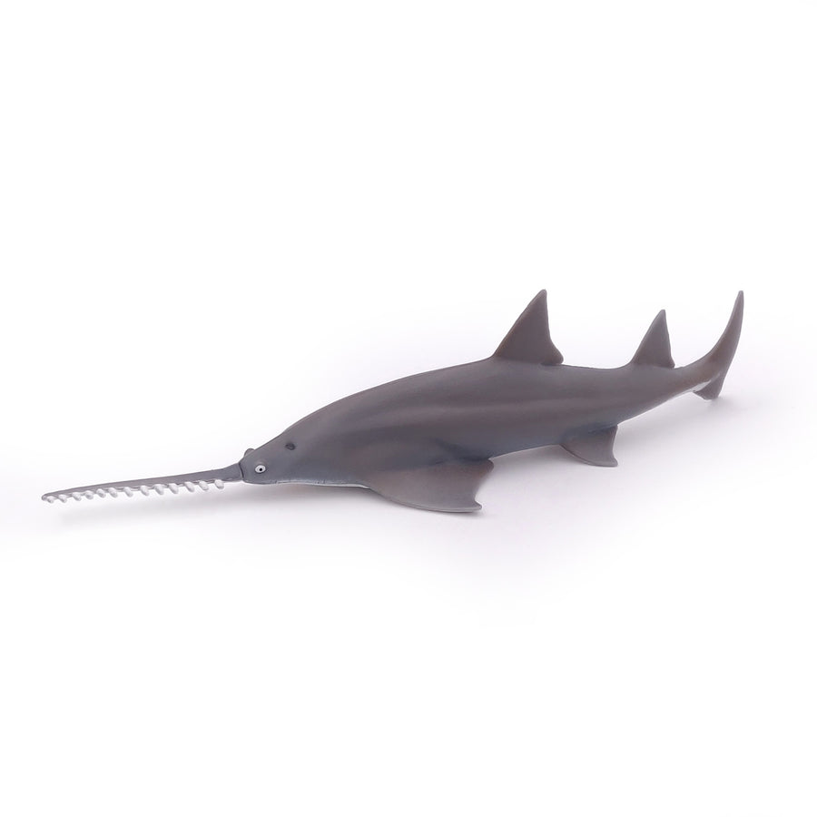 Poisson scie Papo en PVC, Collection animaux marins, jouet éducatif idéal pour enfants et collectionneurs