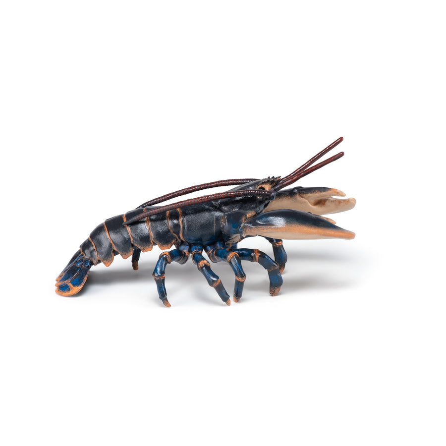 Homard Papo en PVC, Collection animaux marins, jouet éducatif idéal pour enfants et collectionneurs