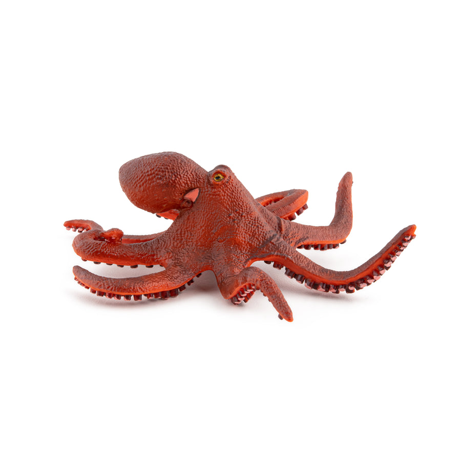 Petite pieuvre Papo en PVC, Collection animaux marins, jouet éducatif idéal pour enfants et collectionneurs